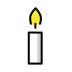 candle transparent PNG icon