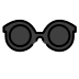 sunglasses transparent PNG icon