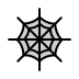 spider web transparent PNG icon