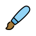 paintbrush transparent PNG icon