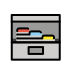 card file box transparent PNG icon