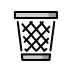 wastebasket transparent PNG icon