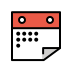 spiral calendar transparent PNG icon