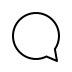 left speech bubble transparent PNG icon