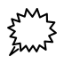 right anger bubble transparent PNG icon