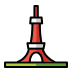 Tokyo tower transparent PNG icon