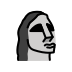 moai transparent PNG icon