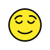 relieved face transparent PNG