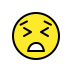 persevering face transparent PNG icon