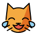 cat with tears of joy transparent PNG icon