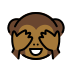 see-no-evil monkey transparent PNG icon