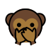 speak-no-evil monkey transparent PNG icon