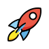 rocket transparent PNG icon