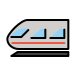light rail transparent PNG icon