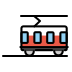tram car transparent PNG icon