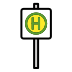bus stop transparent PNG icon
