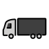 articulated lorry transparent PNG icon