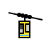 aerial tramway transparent PNG icon