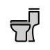 toilet transparent PNG icon