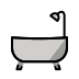 bathtub transparent PNG icon