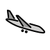airplane arrival transparent PNG icon
