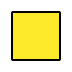 yellow square transparent PNG icon