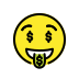 money-mouth face transparent PNG icon