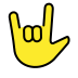 love-you gesture transparent PNG icon