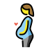 pregnant woman transparent PNG icon