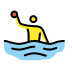 man playing water polo transparent PNG icon