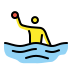 person playing water polo transparent PNG icon