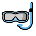 diving mask transparent PNG icon
