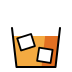 tumbler glass transparent PNG icon