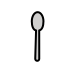 spoon transparent PNG icon