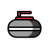 curling stone transparent PNG icon