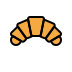 croissant transparent PNG icon