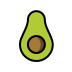 avocado transparent PNG