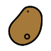 potato transparent PNG icon