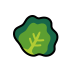 leafy green transparent PNG icon