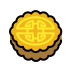 moon cake transparent PNG icon