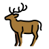 deer transparent PNG icon