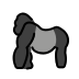 gorilla transparent PNG icon
