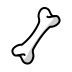 bone transparent PNG icon