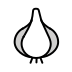 garlic transparent PNG icon