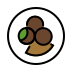 falafel transparent PNG icon