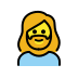 woman: beard transparent PNG icon