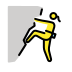 woman climbing transparent PNG