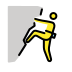 man climbing transparent PNG icon