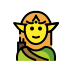 elf transparent PNG icon