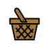 basket transparent PNG icon